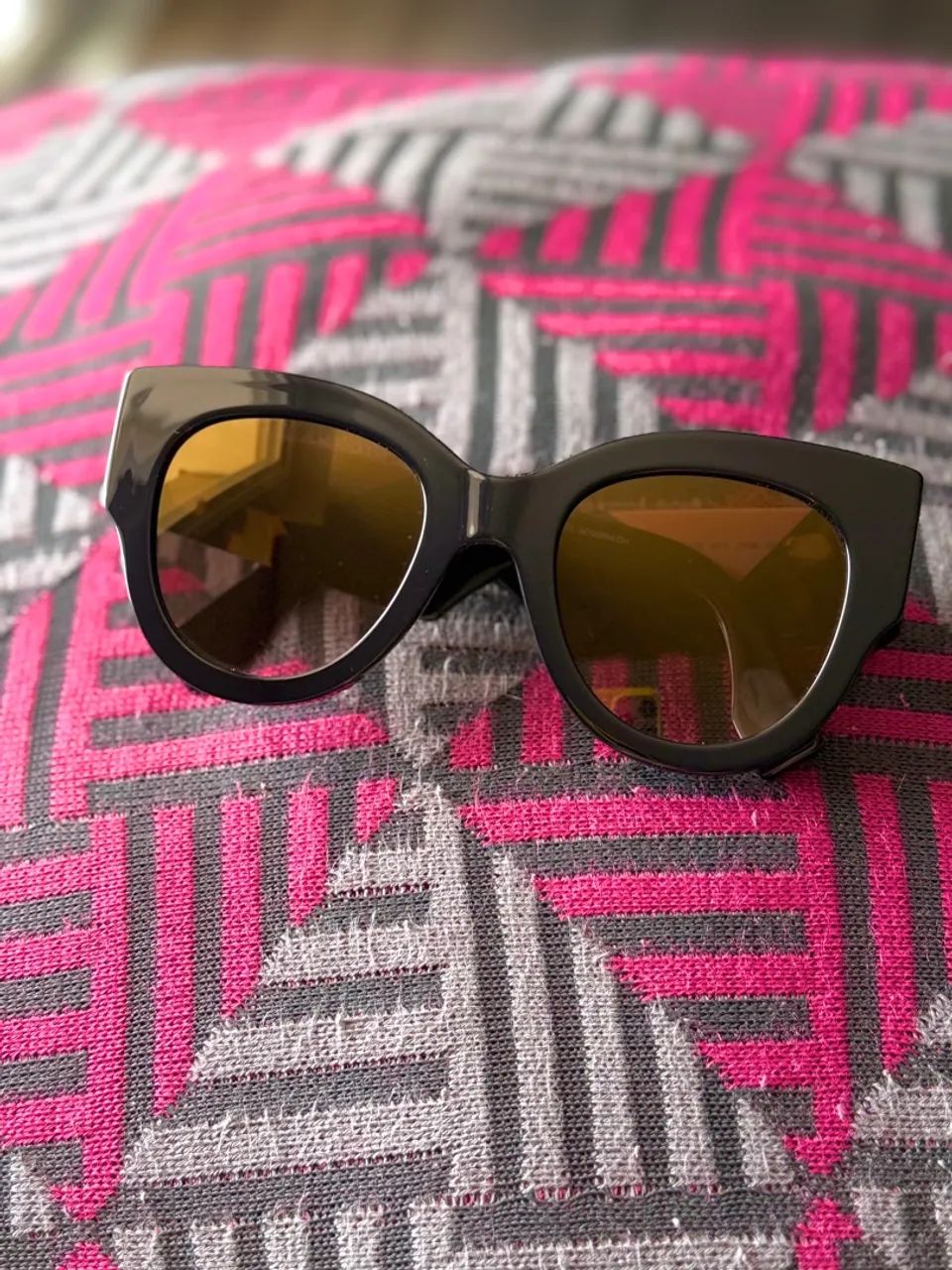 Óculos de sol Fendi acetato  - Foto 5