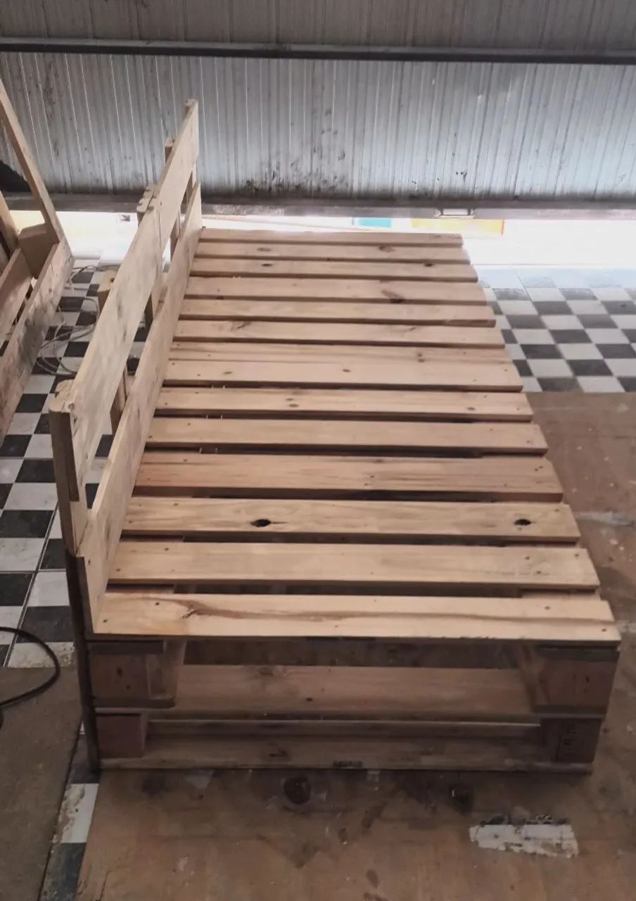 Sofá de Pallet - Novo - Foto 4