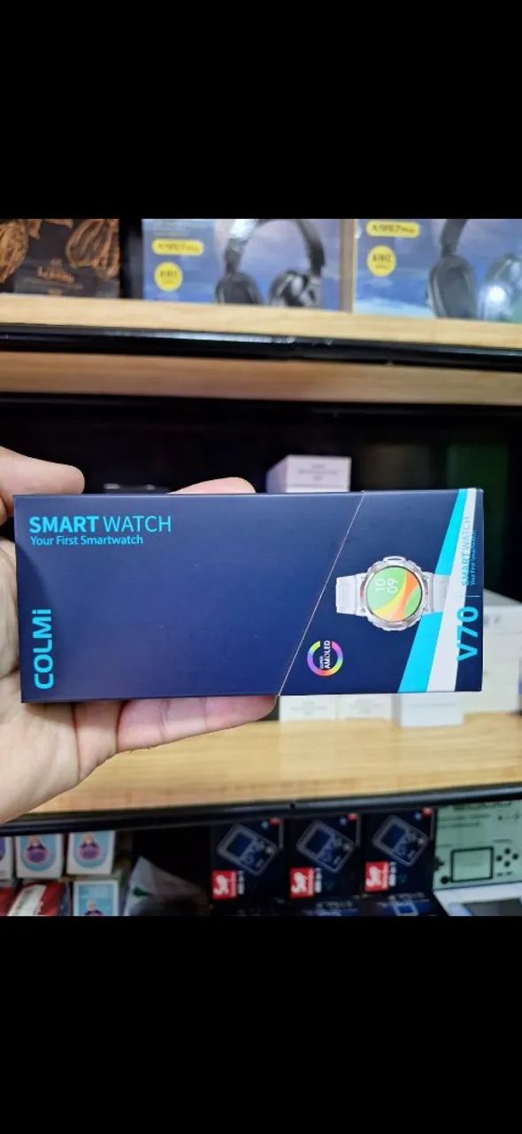 Smartwatch Colmi V70 tela AMOLED