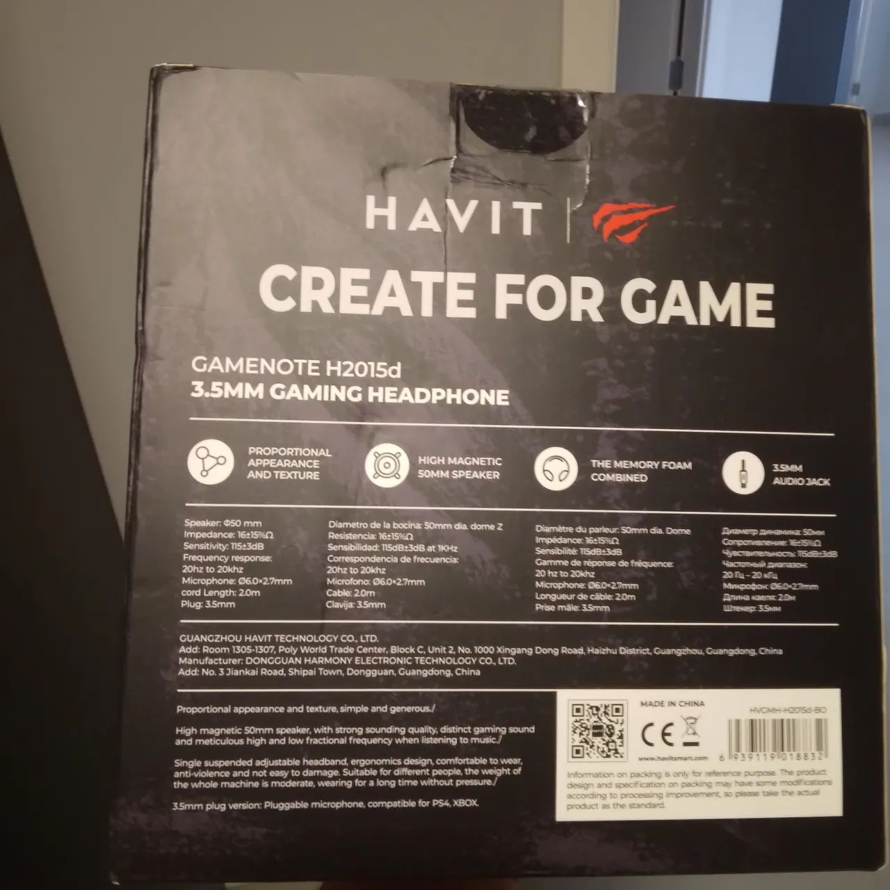 Headset Gamer Havit Gamenote H2015d - 3.5mm - Foto 4