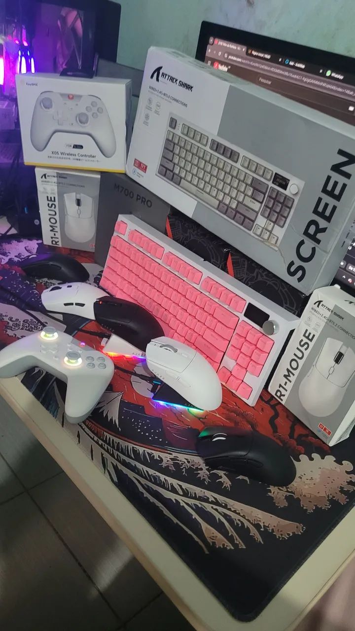 Vendo teclados, mouses, controles!! - Foto 2