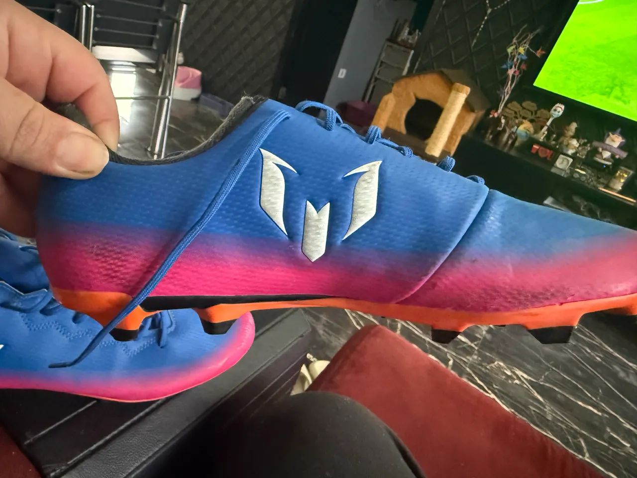 Chuteira adidas messi - Foto 4