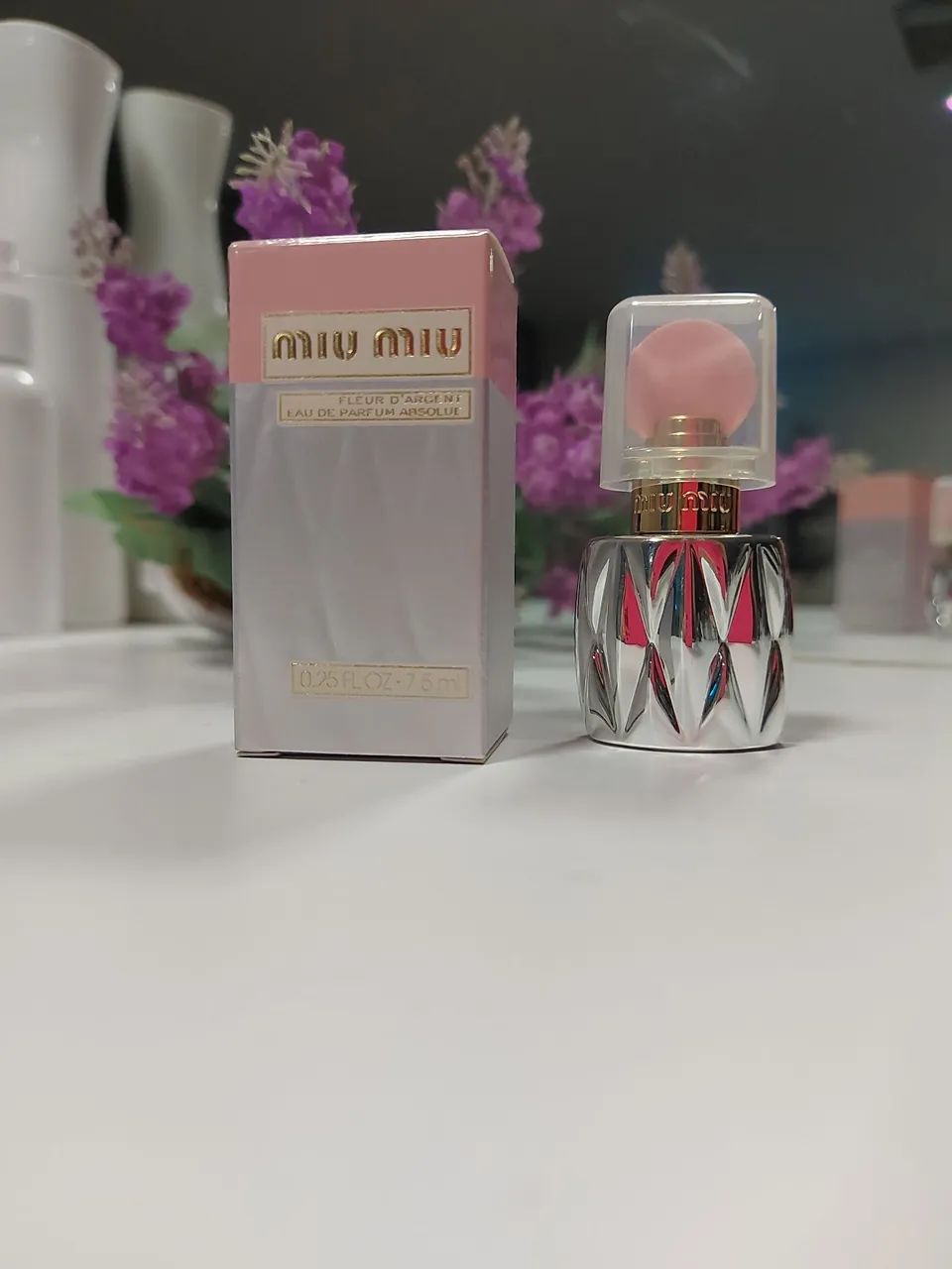 Perfume Miu Miu Fleur D'Argent Eau de Parfum Absolue 7.5ml - Foto 2