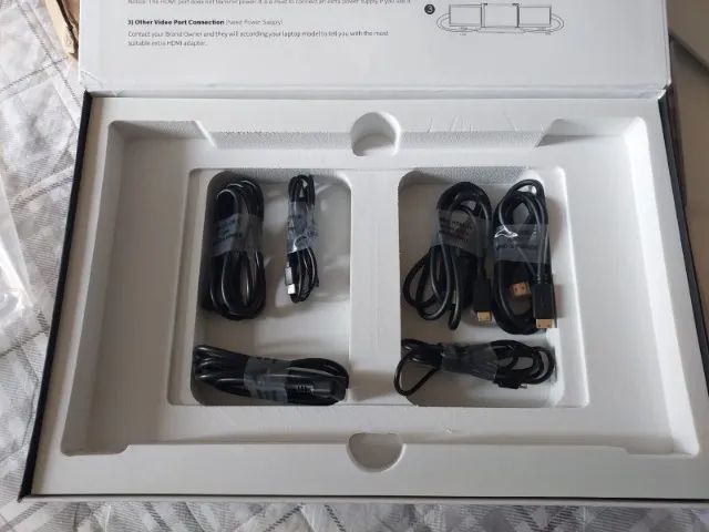 Extensor de monitor de laptop, suporte de monitor triplo de 15 polegadas FHD 1080 p ips,   - Foto 3