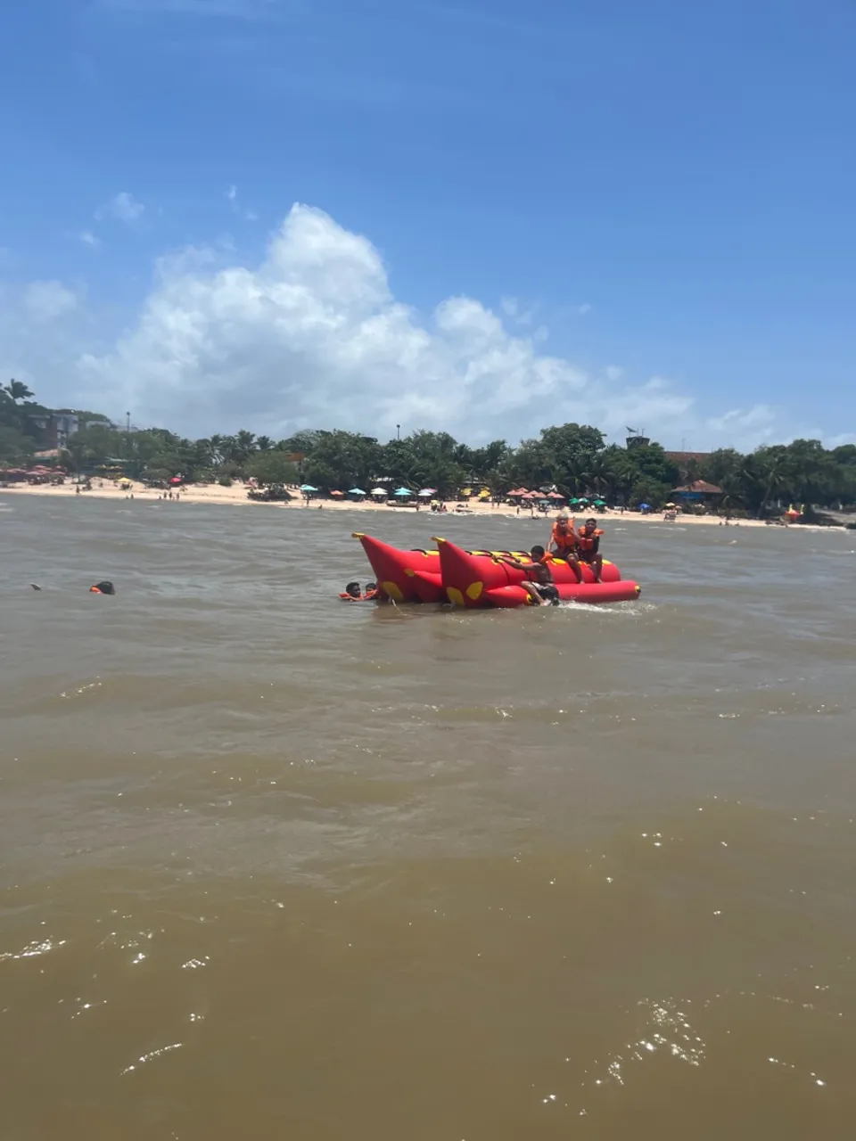 Banana boat inflável para diversão aquática