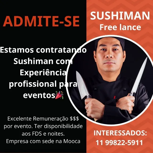 Sushiman Freelance Para Eventos