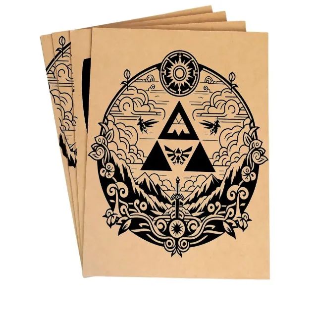 Quadro Rústico esculpida Legend of Zelda Hyrule  Gamer Retro - Foto 2