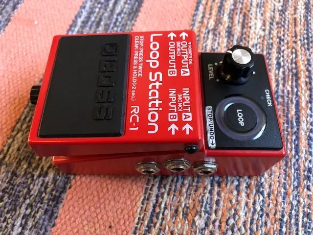 Pedal Loop Station RC-1 Boss parcelo no Olxpay/ML avalio troca"NÃO faço Enjoei" - Foto 5