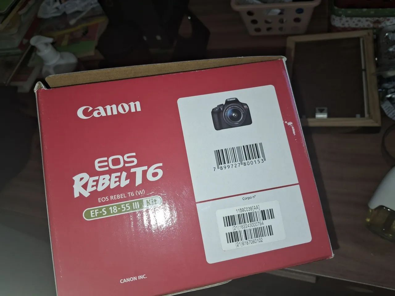 Câmera Canônica EOS Rebel T6 - Foto 6