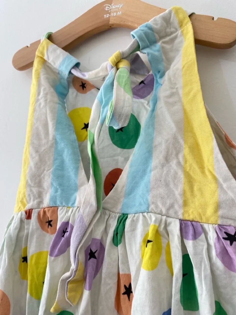 Vestido Infantil Colorido com Estampas Divertidas - Foto 2