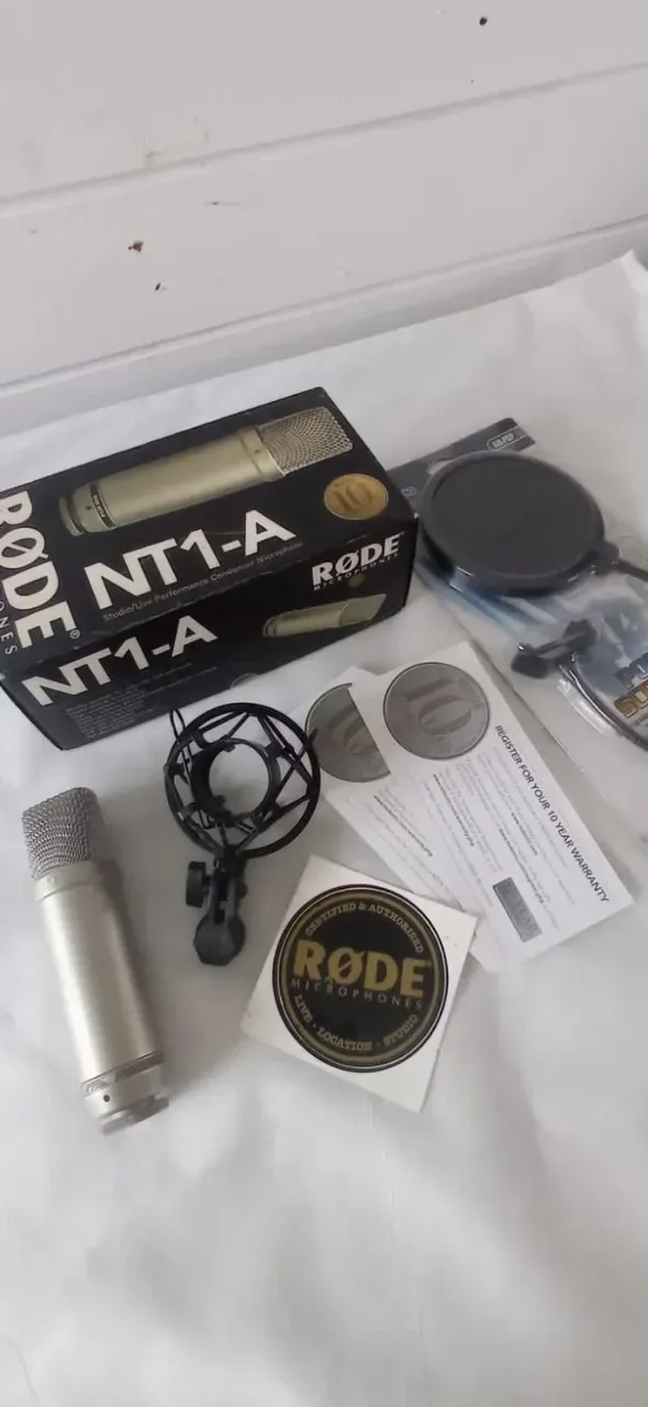 Microfone condensador RODE Nt1A