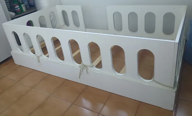 Cama montessori Aurora JR telhado sem casinha - colchão incluso!