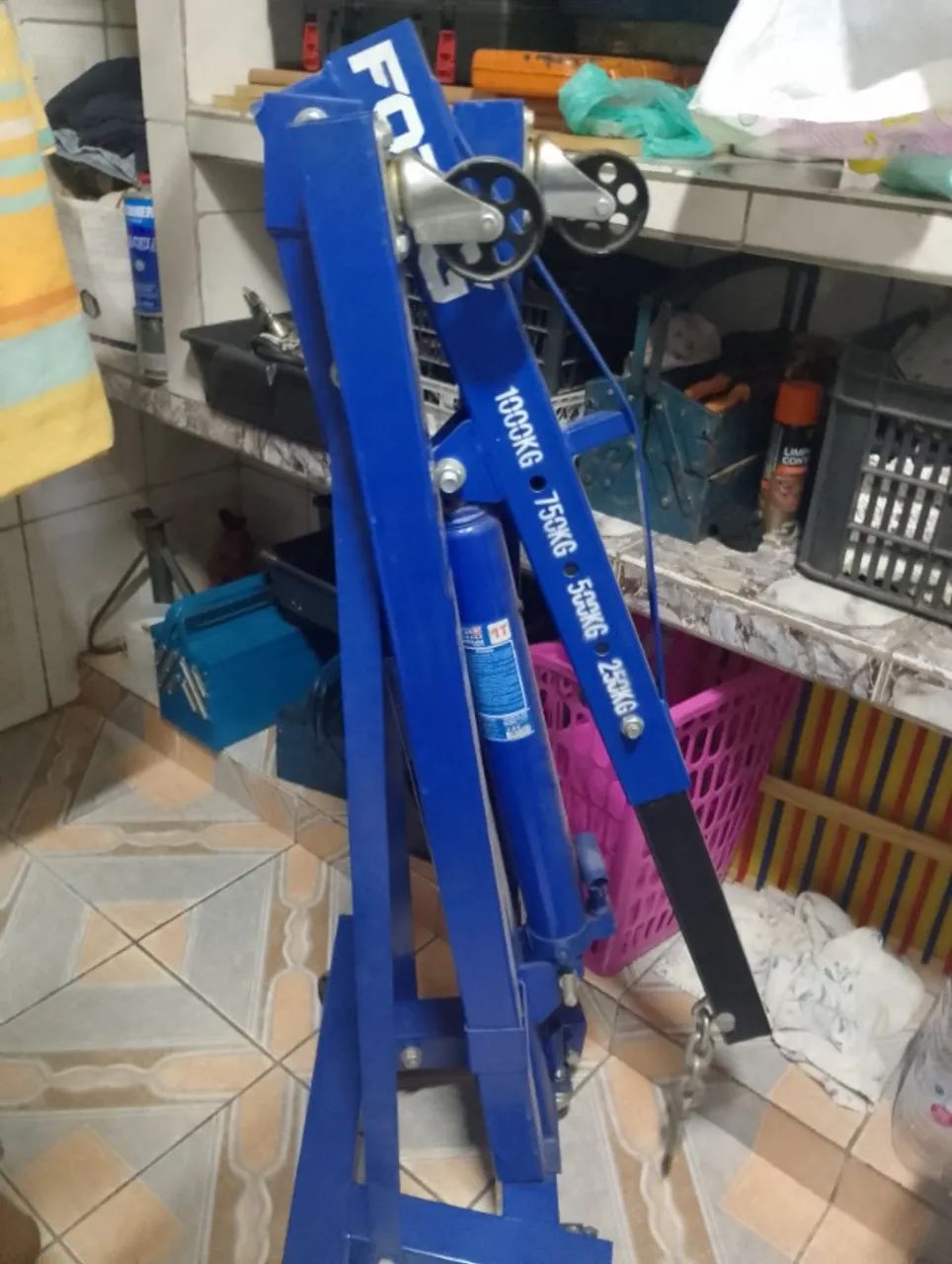 Girafa hidráulica 1 tonelada  - Foto 2