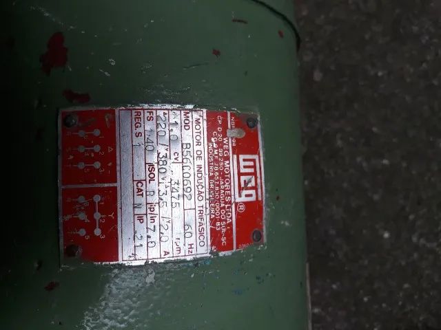 Bomba de Água Trifásico - Foto 2