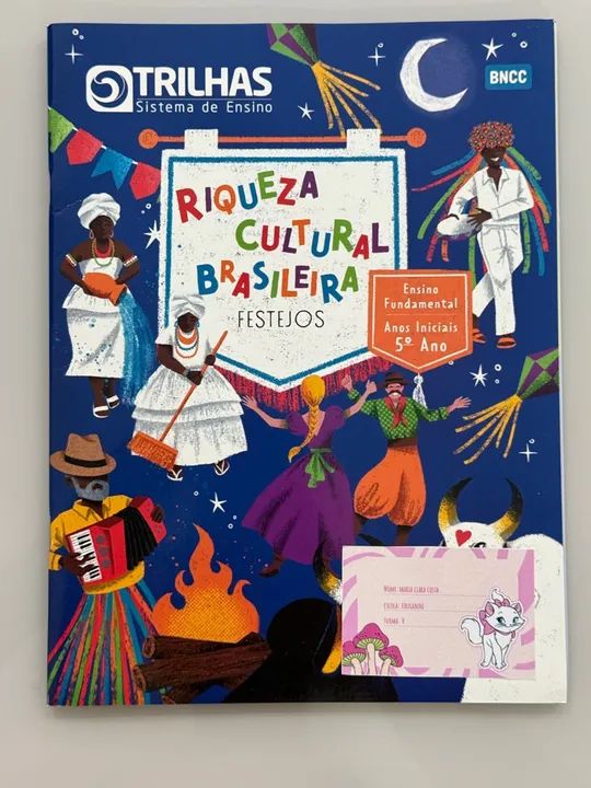 Livros FTD 5 ano, Trilhas, Kit completo. - Foto 2