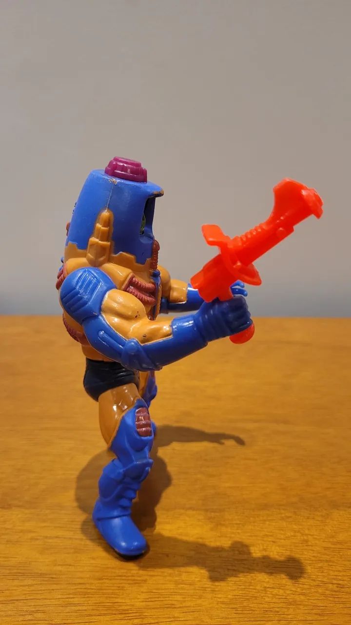 BONECO MULTIFACES HE MAN ANOS 80 MATTEL COMPLETO - Foto 2