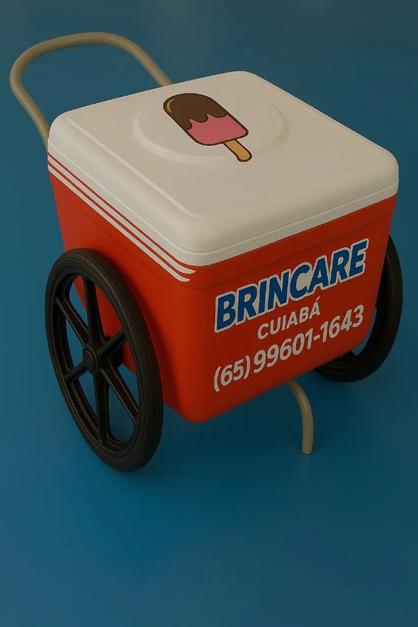 Locação de carrinho de picolé Cuiabá  - Foto 2