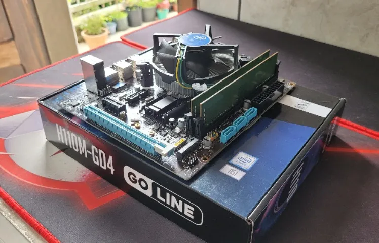 Kit I7 6700 3.4ghz,placa Mãe-h110m-gd4, 16gb 2133mhz