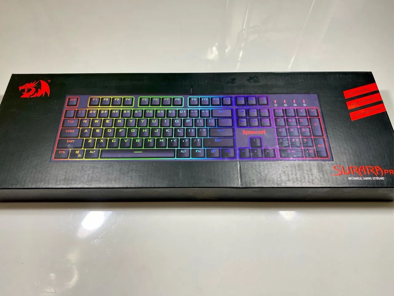 Teclado Mecânico Gamer Redragon Surara Pro