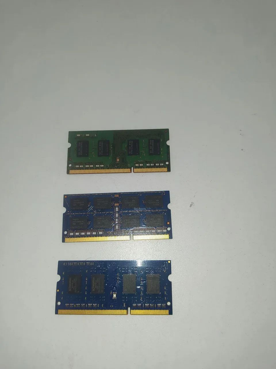 Memórias RAM DDR3 para Notebook - dois pente de 4GB e um pente de 2GB - Foto 2