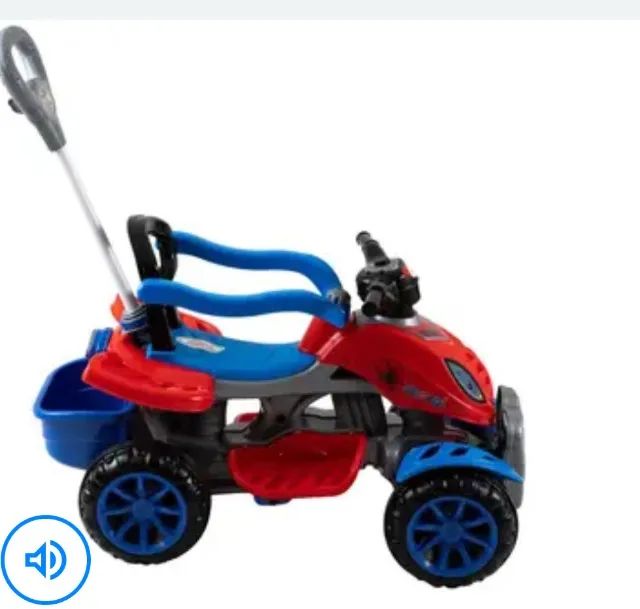 Vendo carrinho de passeio quadriciclo infantil  - Foto 6