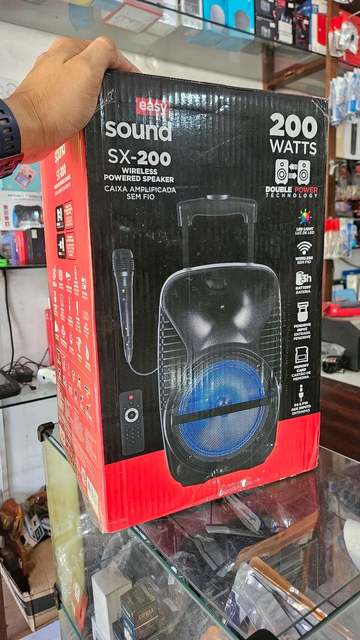 Caixa de som Easy Sound SX-200 