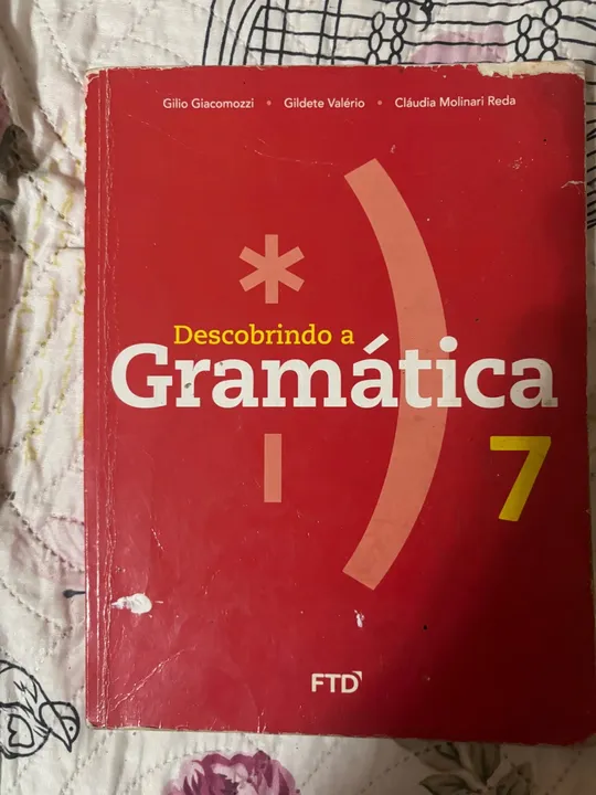 Gramática 7 ano FTD
