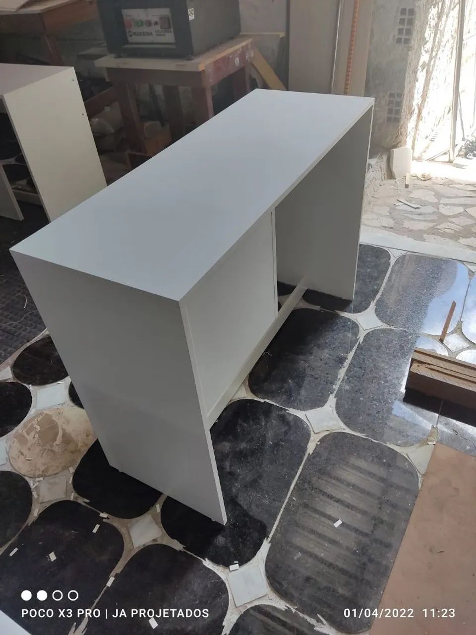 Mesa escrivaninha para manicure com 2 gavetas - Foto 5