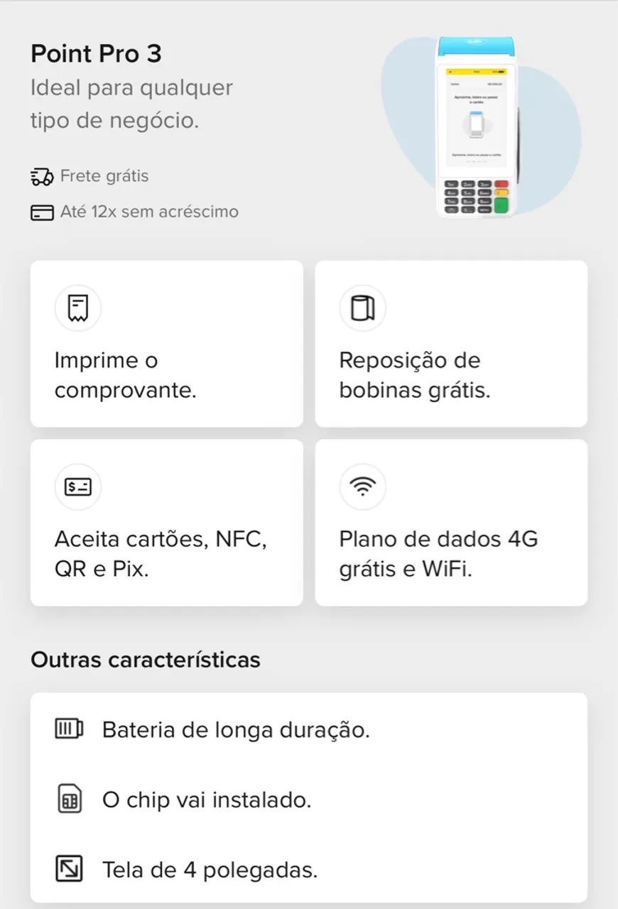 Maquina de Cartão  - Foto 2