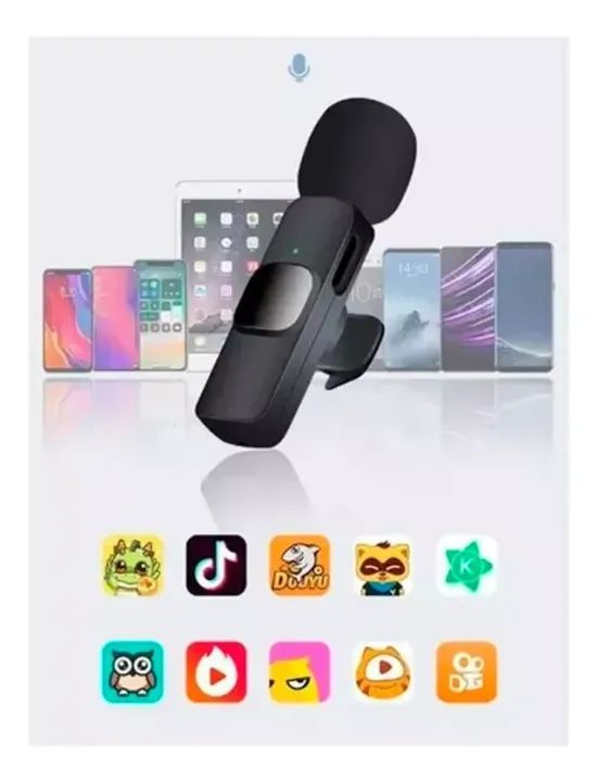 Microfone Lapela Sem Fio - Foto 2