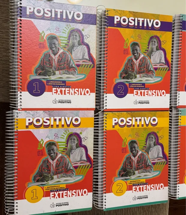 Apostilas Positivo Extensivo 1,2,3,4 + complementares