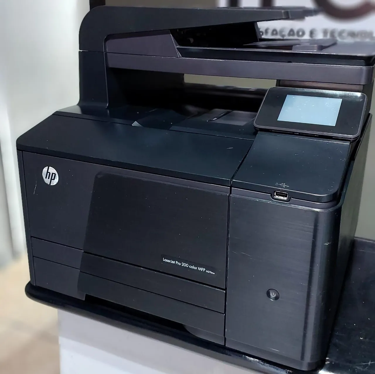 Impressora HP laser colorida m276nw multifuncional Wi-Fi revisada com garantia
