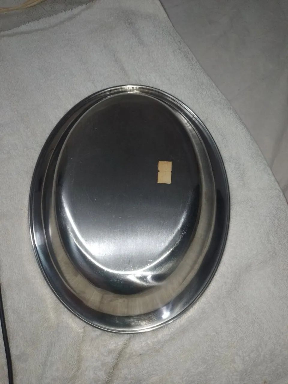 Travessa aço inox inoxidável funda  - Foto 3