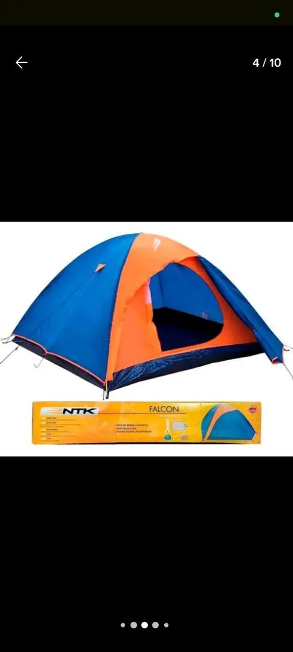 Barraca camping Falcon 3 nautika acampamento acampar