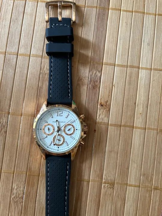 Relógio de pulso Feminino dourado Monte Carlos