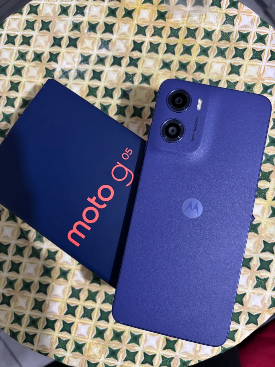 Moto G05 Novo 128Gigas com caixa e carregador