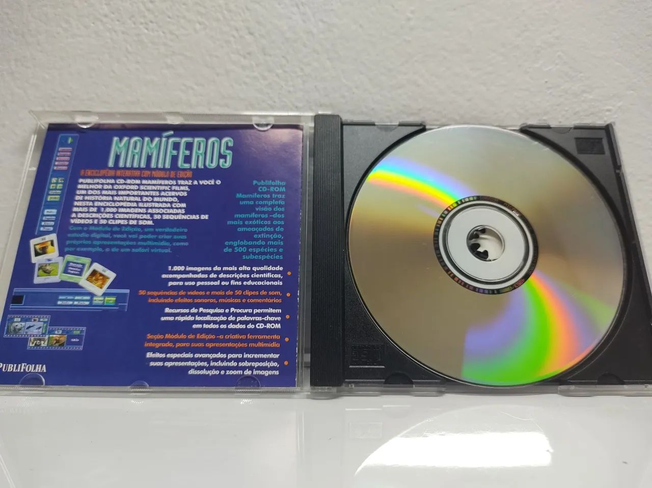 CD-ROM Mamíferos - Enciclopédia Interativa - CDs, DVDs etc