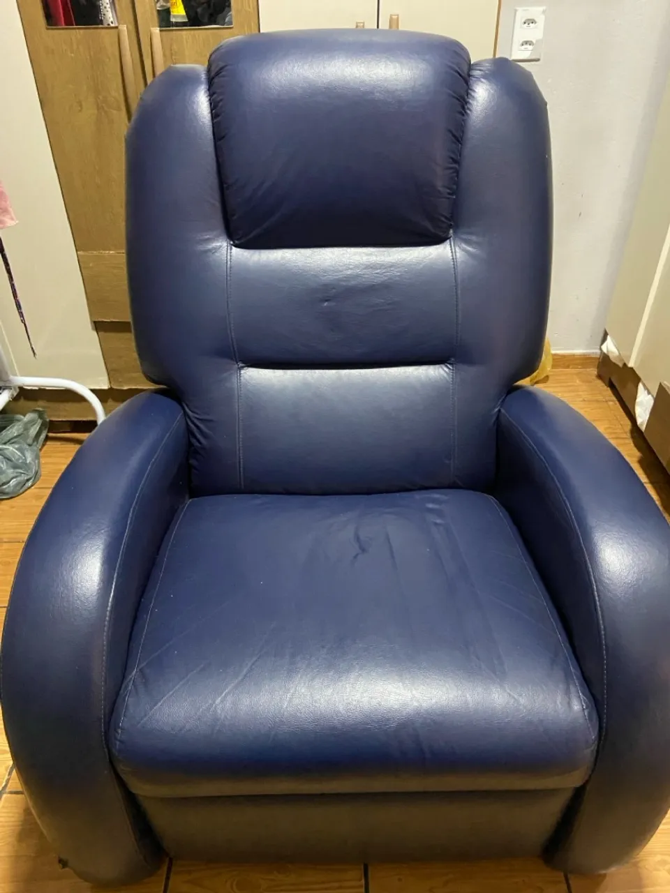 Poltrona Reclinável Azul Marinho
