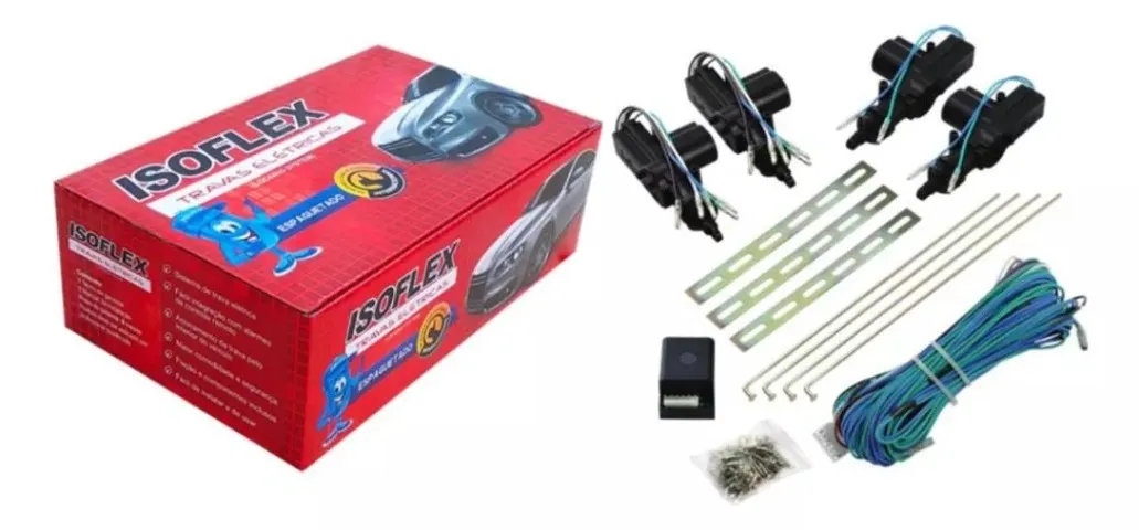 Kit Trava Elétrica Univ Automovéis E Utilitários Leves A