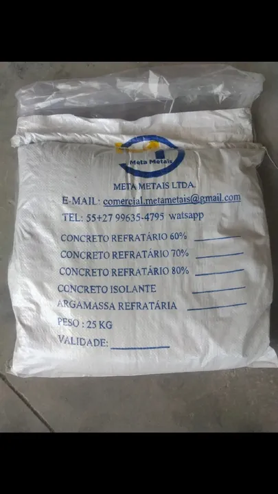 Concreto Refratário Alta Qualidade
