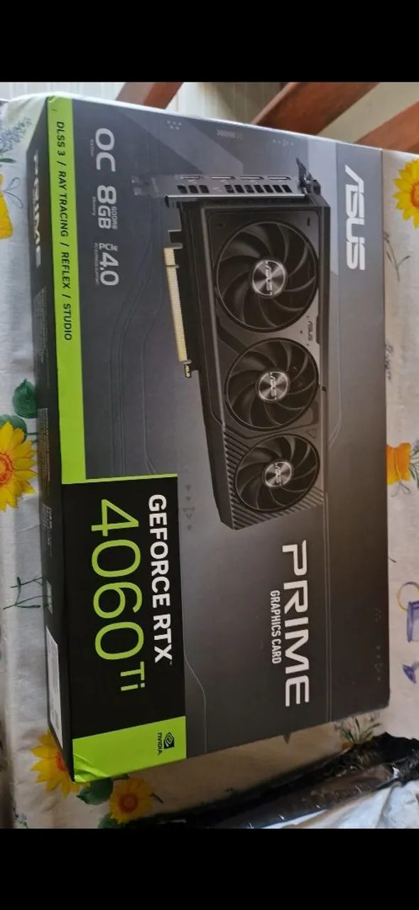 Placa de Vídeo ASUS GeForce RTX 4060 Ti 8GB