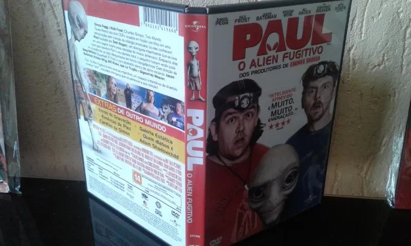 Paul O Alíen Fugitivo Filme dvd Original  - Foto 5