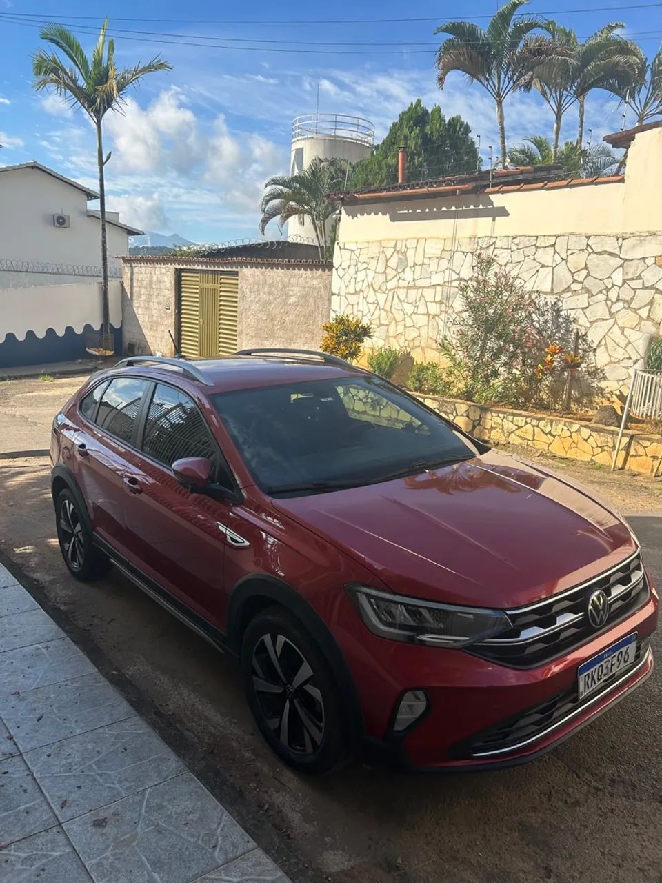Volkswagen Nivus Highline 1.0 Turbo - Vermelho Sunset - Top de Linha! - Foto 5