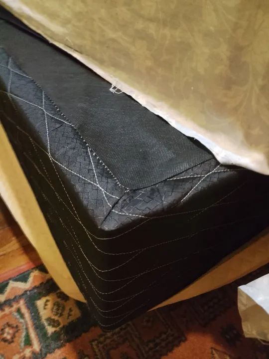 Cama Box e Colchão de Espuma D33 - R$400 - Foto 2