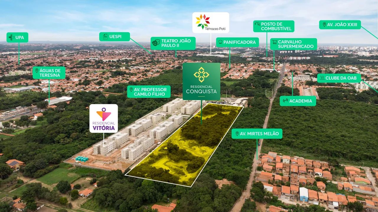 Residencial Conquista - Financiamento Minha Casa Minha vida  - Teresina - PI