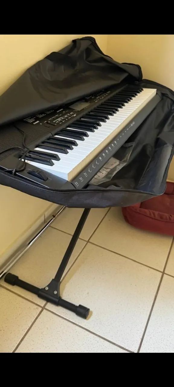 Vendo Teclado Completo com Teclas Sensitivas  - Foto 3