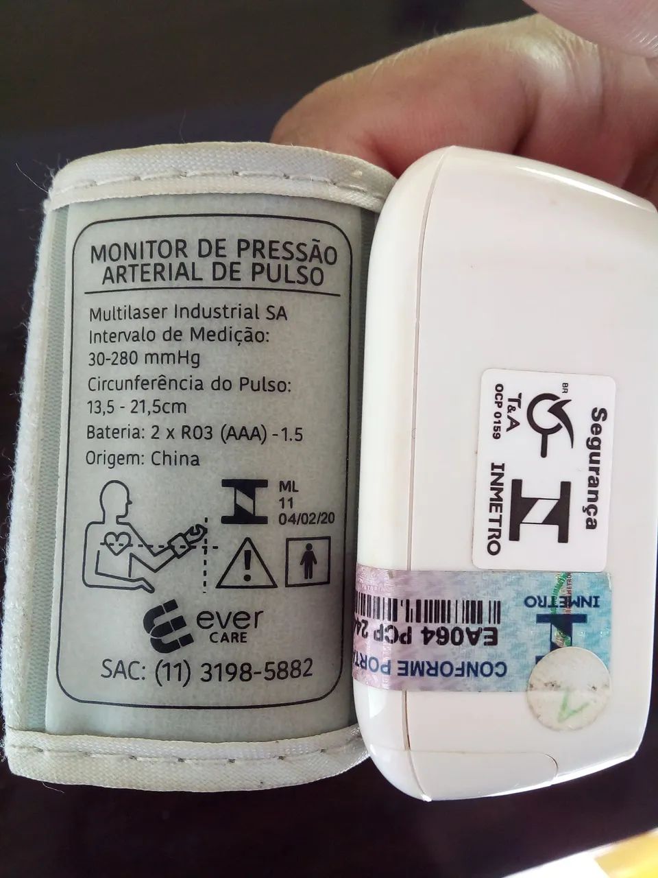 Aparelho de Medição de Pressão Arterial Automático - Foto 5