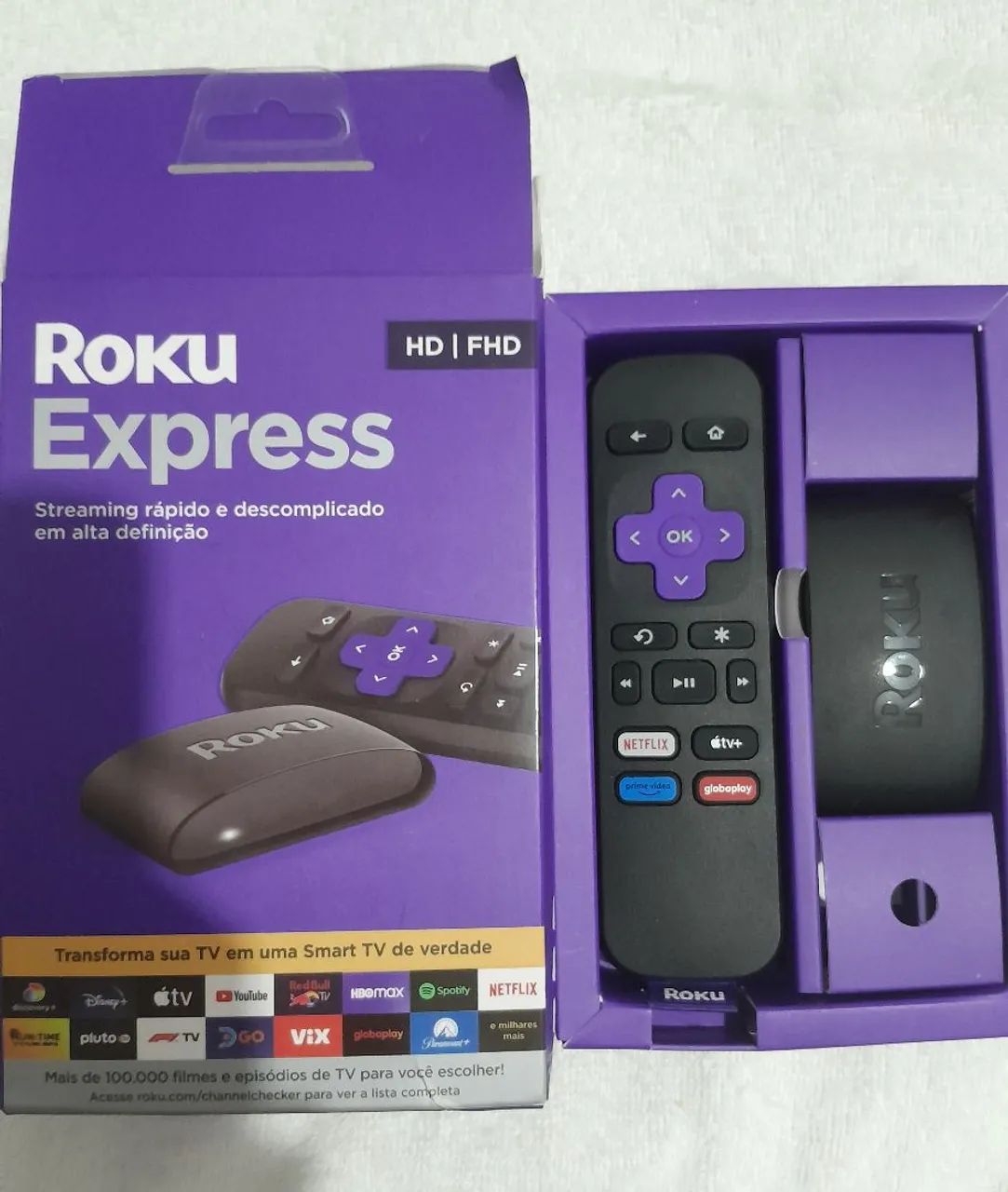Roku Express - Streaming em Alta Definição