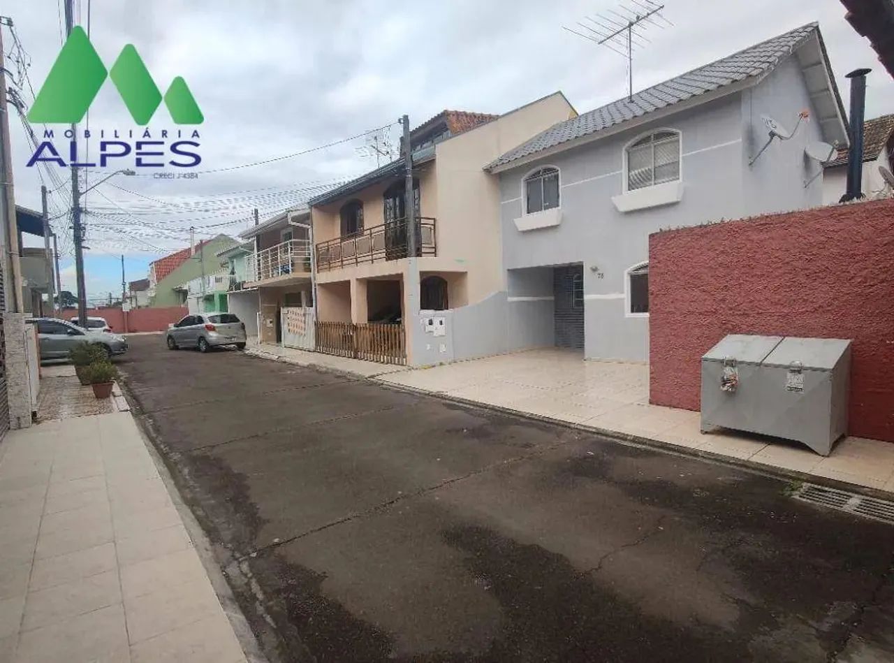 Sobrado com 3 dormitórios para alugar, 100 m² por R$ 2.221,59/mês - Boqueirão - Curitiba/P - Foto 2