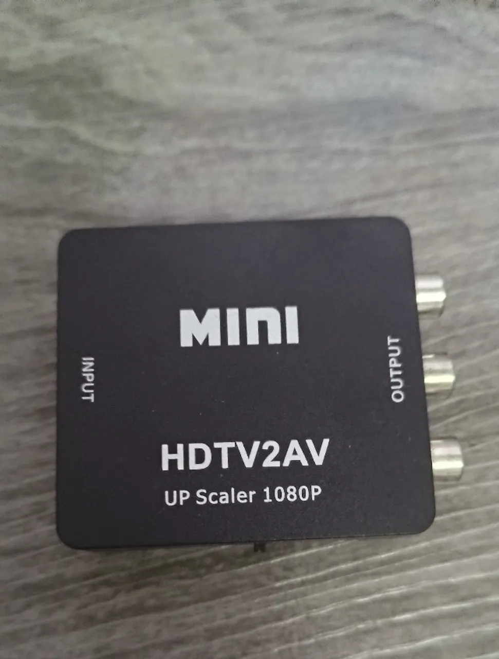 Conversor UpScaler de HDMI para AV (para ligar em Tv de Tubo ou Outras sem Hdmi)